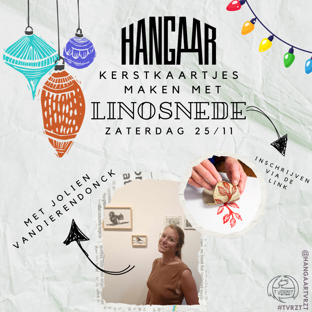 Workshopalert! Kerstkaartjes met lino