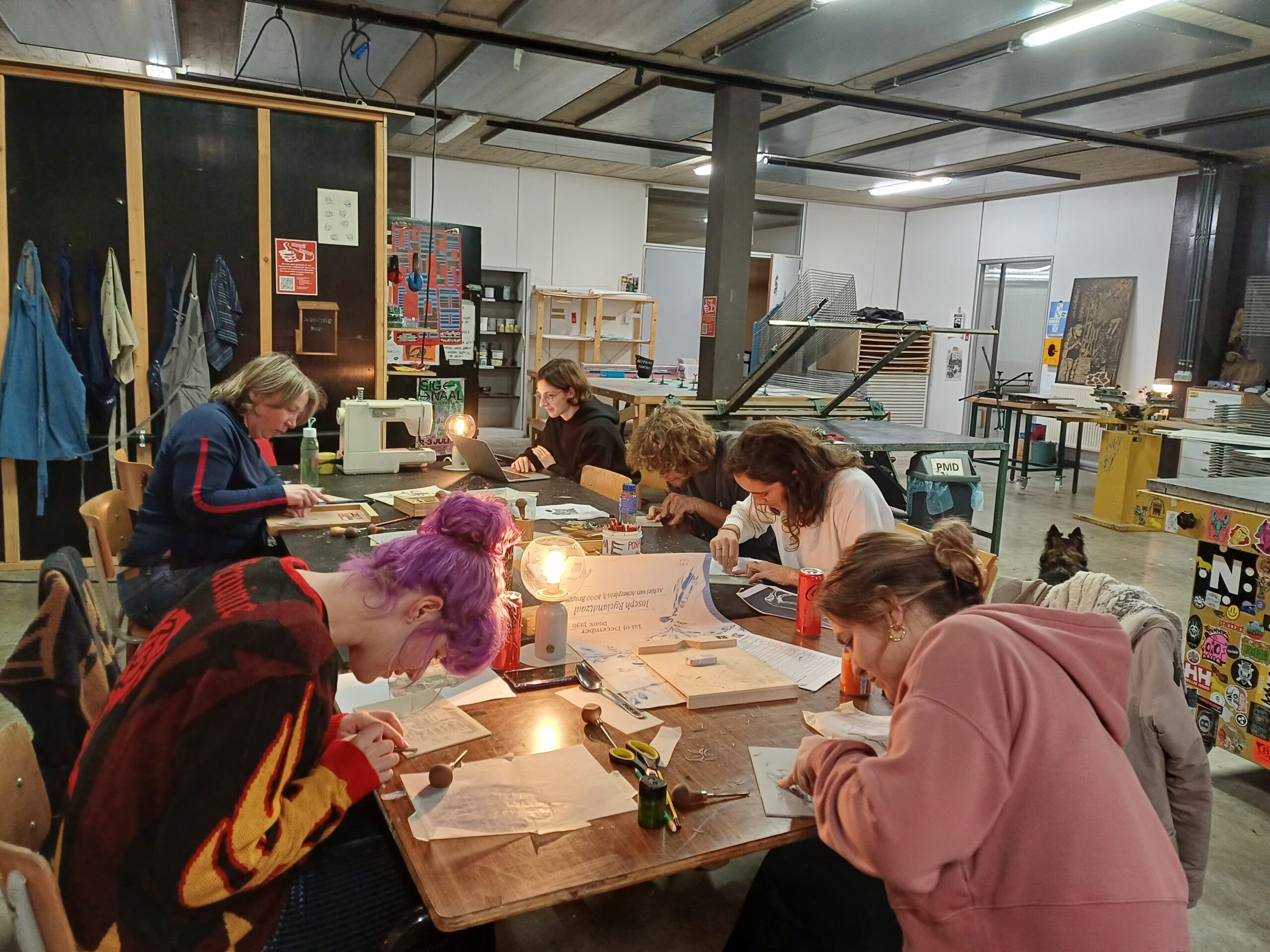 Workshops linosnede